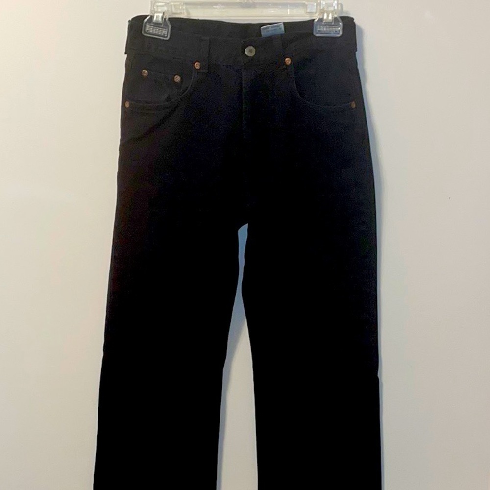 Lucky Brand black straight leg jeans